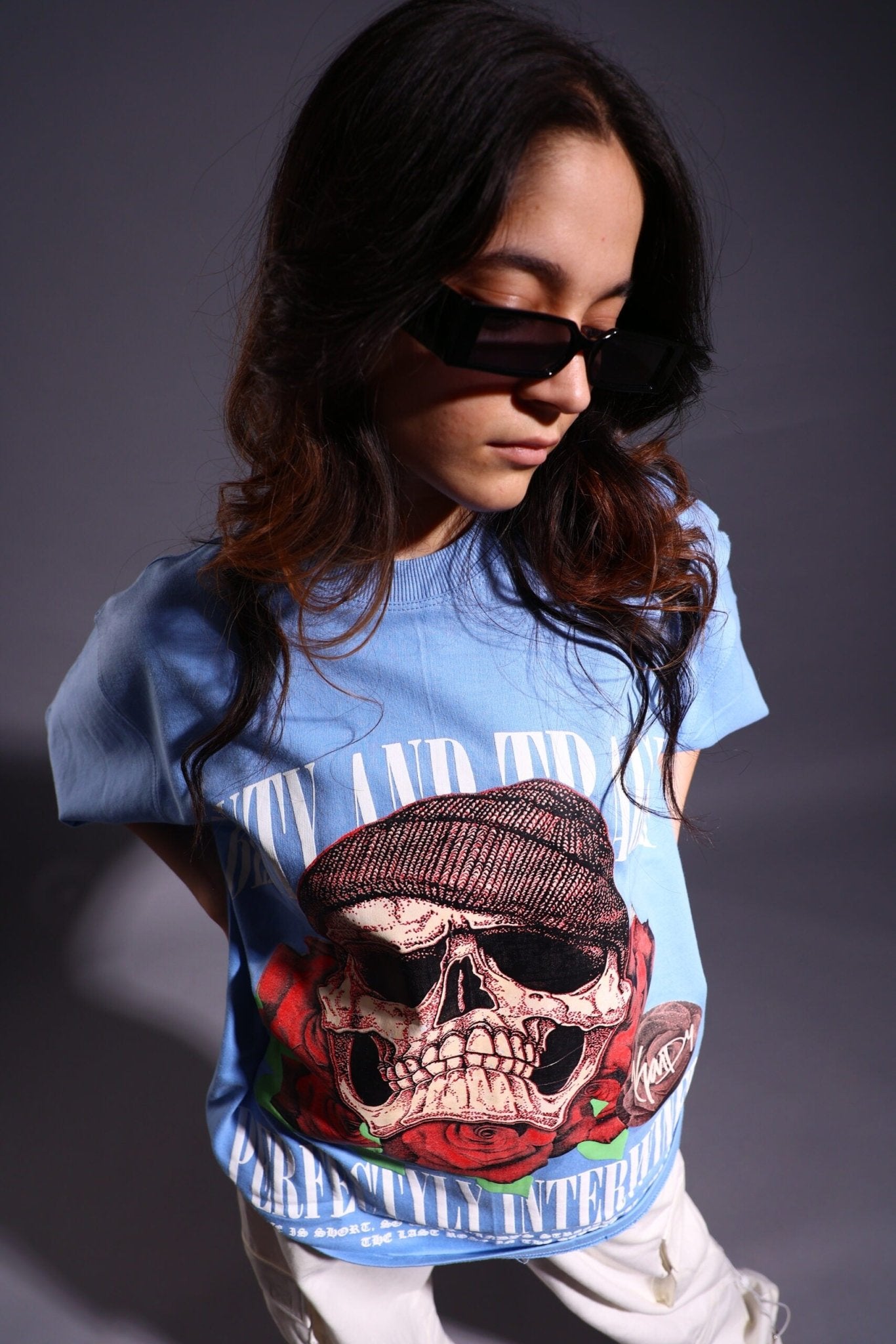 Skull x Rose T-Shirt – Kandy
